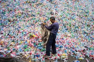 plastic bottle recycling, China