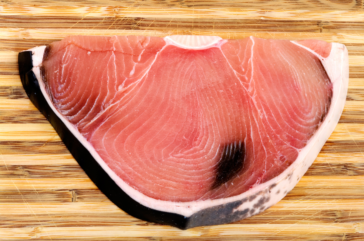 A shark steak. Despite bans on shark fin, the trade in shark meat is going strong.