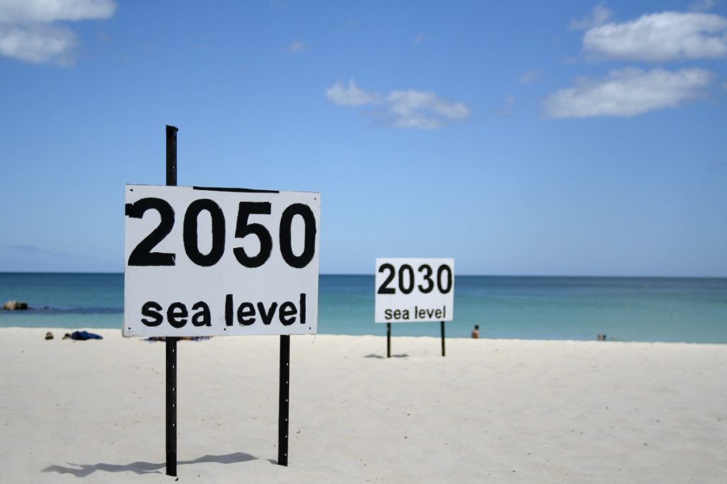 Sea Level to Rise up to a Foot by 2050