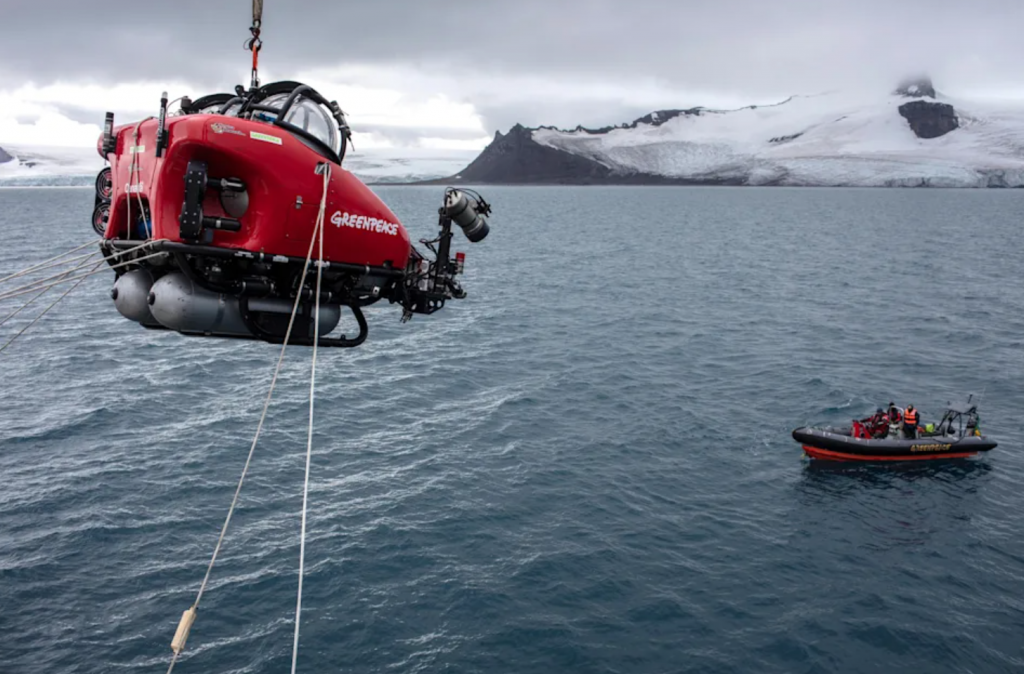 Antarctic seafloor expedition