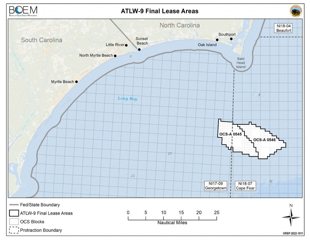 Carolinas wind auction