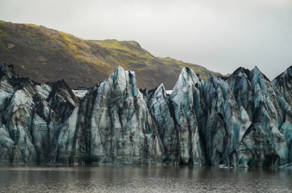 Iceland's ice melting