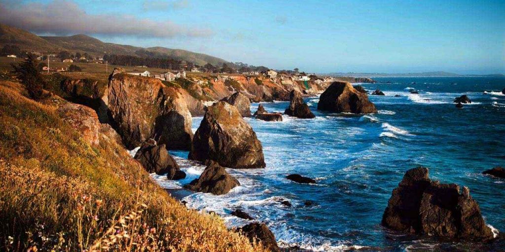 California coast