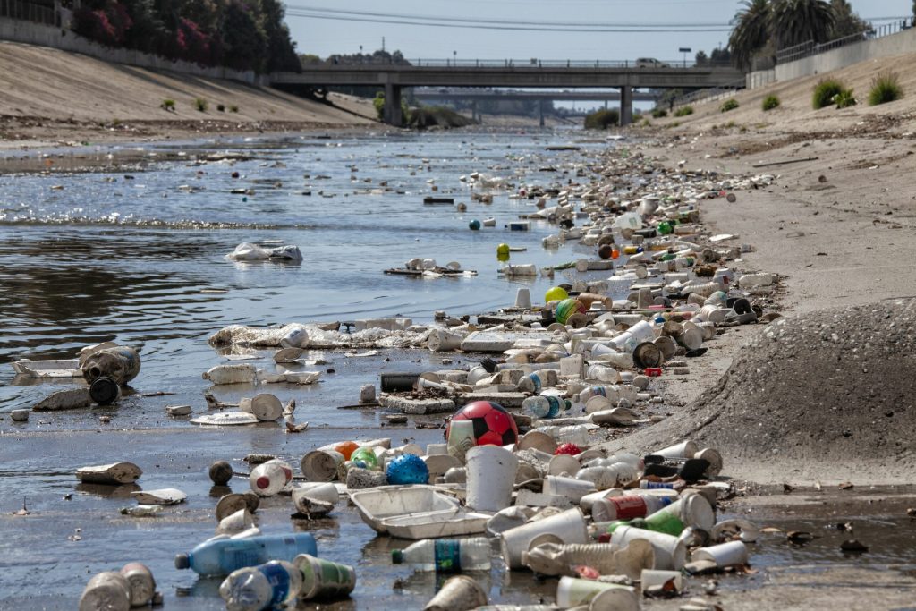 Creek pollution