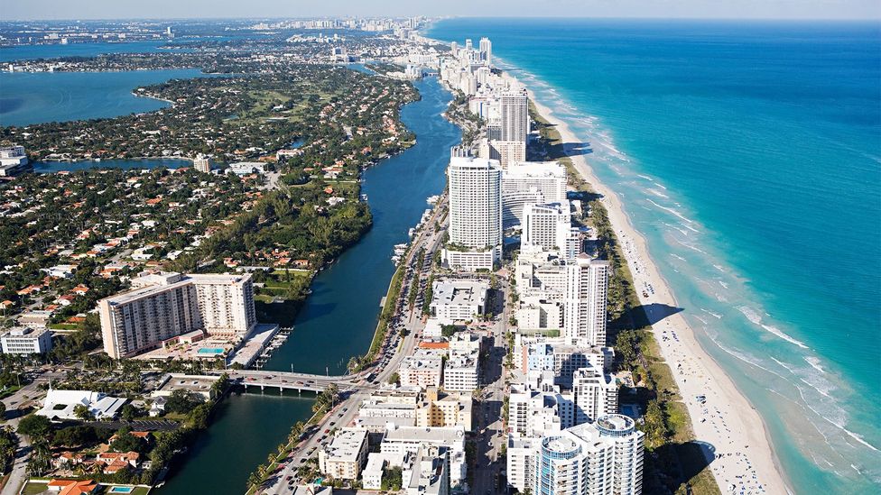 Miami shoreline